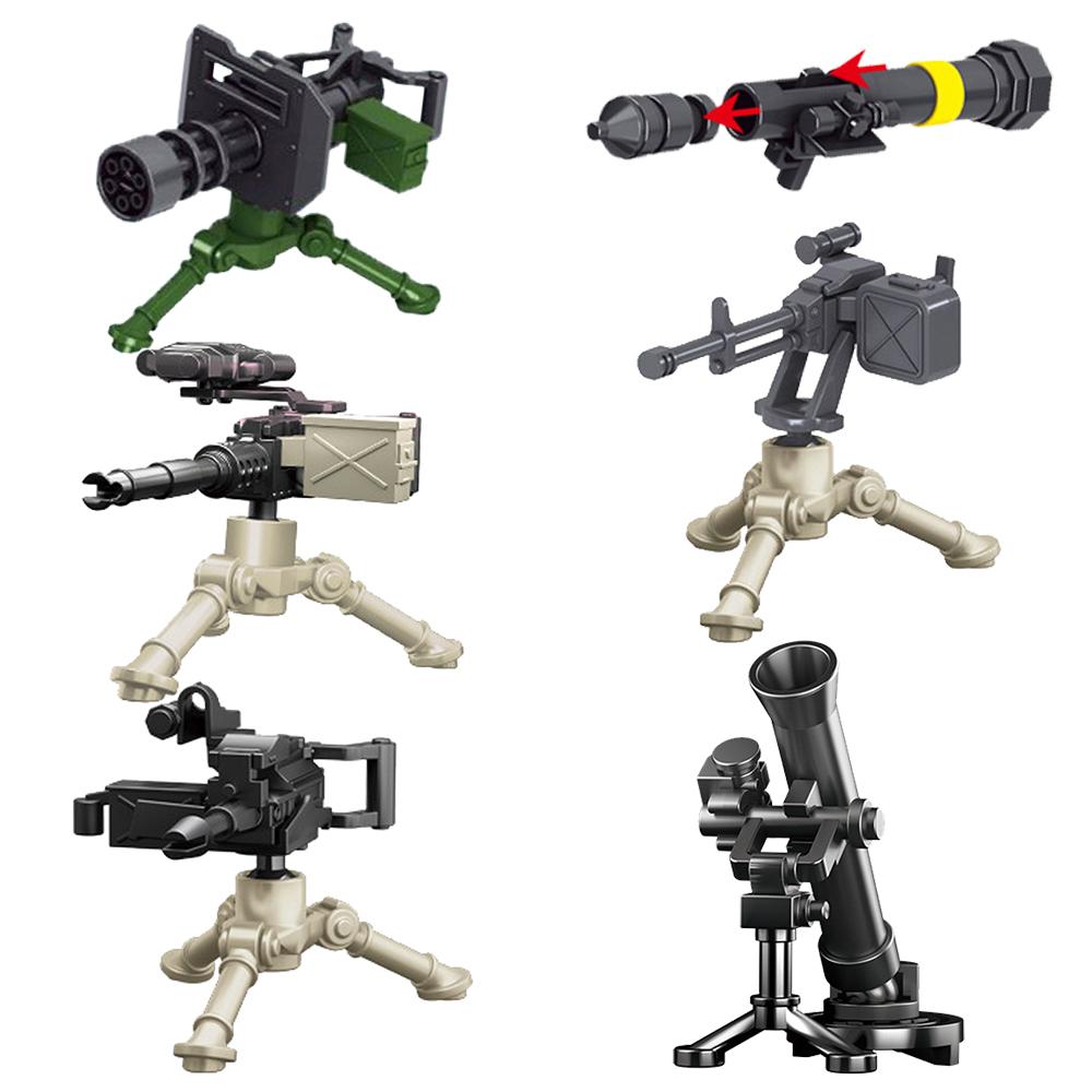 Военная серия MOC Кирпич Современная война Вторая мировая война Укрепления Фигурка Войны Модель Строительные блоки Детские игрушки для детей Подарок