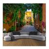 3D Обои Городская Улица Городской Пейзаж Фрески Гостиная Спальня Кафе Фон Современный Домашний Декор Обои