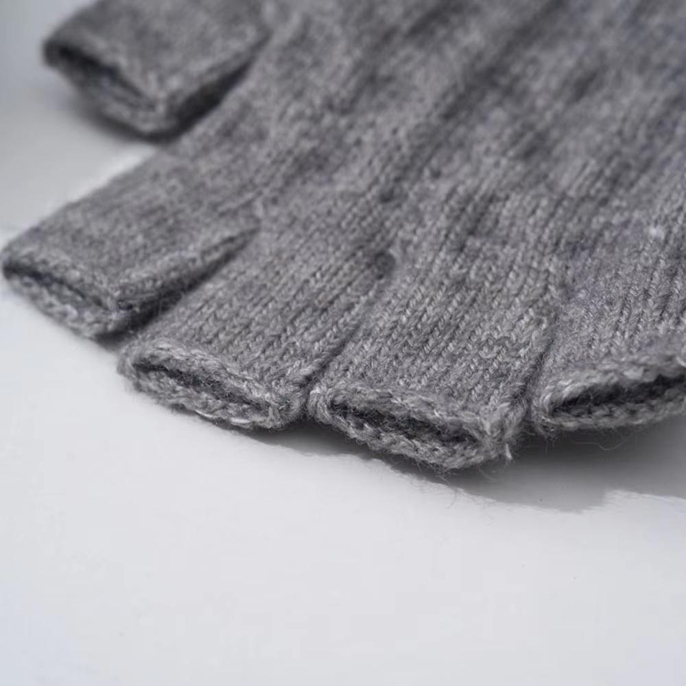 1 пара зимних перчаток без пальцев, ветрозащитные, дышащие, повседневные перчатки, подходят для работы, письма, сенсорных экранов, перчатки для велоспорта на открытом воздухе