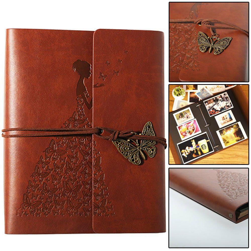 Scrapbook Gifts Vintage Handbook DIY Albums Diary Journal Notebook Photo Album