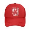 Eccok K Abstract Art Fashion Mesh Baseball Cap Breathable Casual  Hats Outdoor For Unisexs And Womens