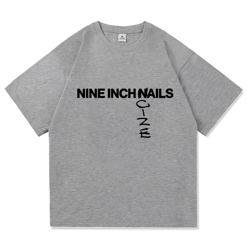 Nine Inch Nails Boys Noize Дизайнерские футболки Nine Inch Noize Альбомная футболка Хлопок Мужские и Женские Футболки Топы