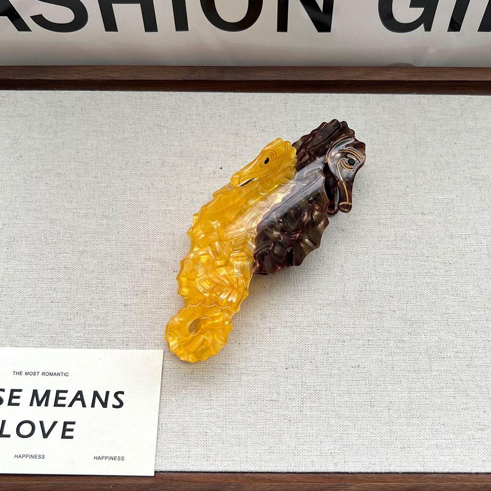 Китовый ацетат животное волос коготь уксусная кислота большая акула заколка креативный морской зверь заколка для волос девушка