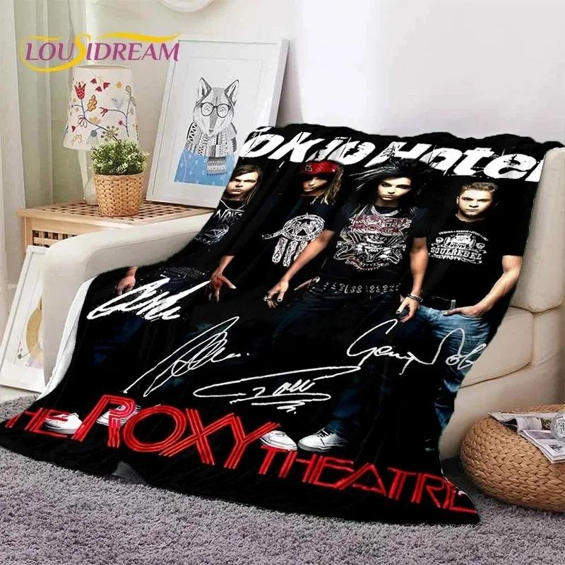 3D Покрывало Tokio Hotel Билл Каулитц, Мягкое Фланелевое Одеяло, Плед, Удобное Одеяло для Пикника, Кровати, Дивана, Дома, Спальни