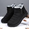 Winter Anti Slip Men's Snow Boots with Thick Fleece and Warm Cotton Boots Men Boots
