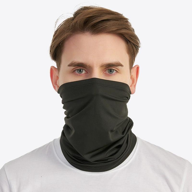 Summer Breathable Bandana Face Mask Cover Hiking Hunting Cycling Bicycle Running Sports Outdoor Tube Scarf Neck Gaiter Men Women