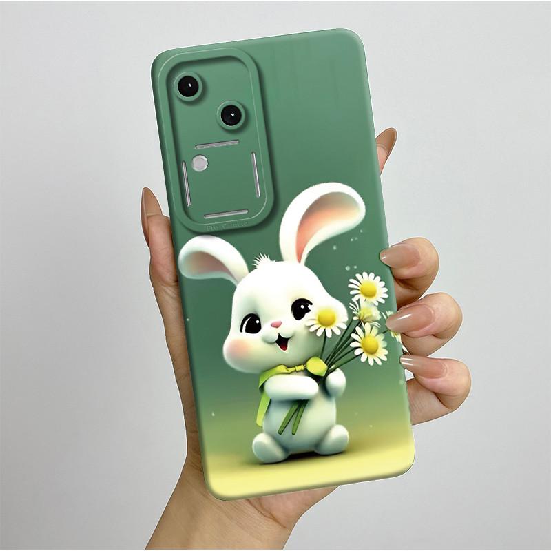 Чехол для Vivo V30 V2318, жидкий мягкий силикон, эстетичный роскошный чехол, полностью защитный корпус для телефона Vivo V 30 V30 Pro 5G