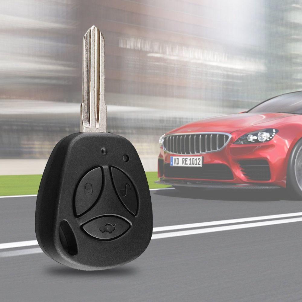 ABS Корпус ключа-пульта дистанционного управления Ненарезанный пустой ключ Чехол для ключа автомобиля Брелок Корпус ключа автомобиля для Lada Priora Kalina Ключ от автомобиля