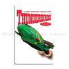 Thunderbirds Classic Iconic TB Thunderbirds TV Series Metal Plaque Custom Retro Wall Decor Home Wall Mural Tin Sign Poster