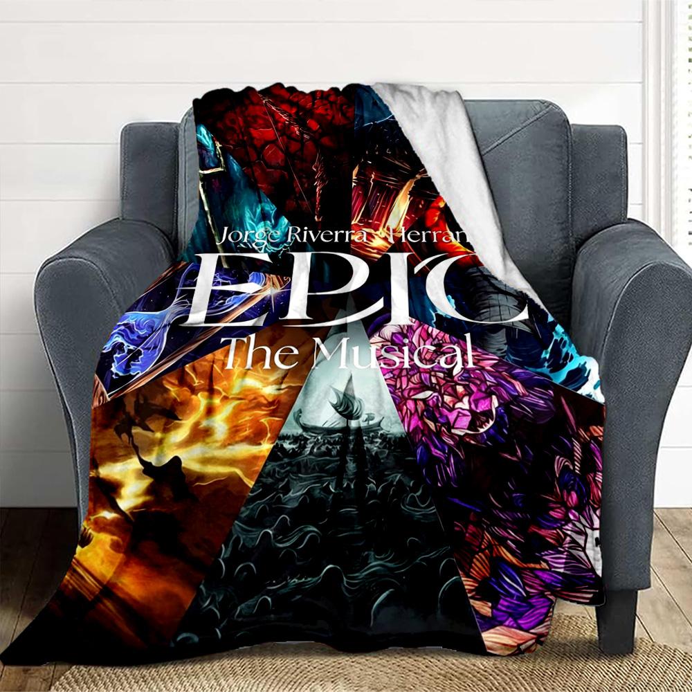 Epic Musical Flannel Blanket Throw Blanket Soft Warm Sofa Bed Camping home Decor Unique Christmas Gift C9261032
