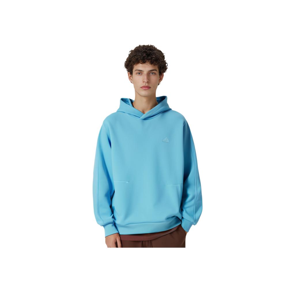 adidas U PM HDY однотонная толстовка с капюшоном унисекс с капюшоном синяя JE8629