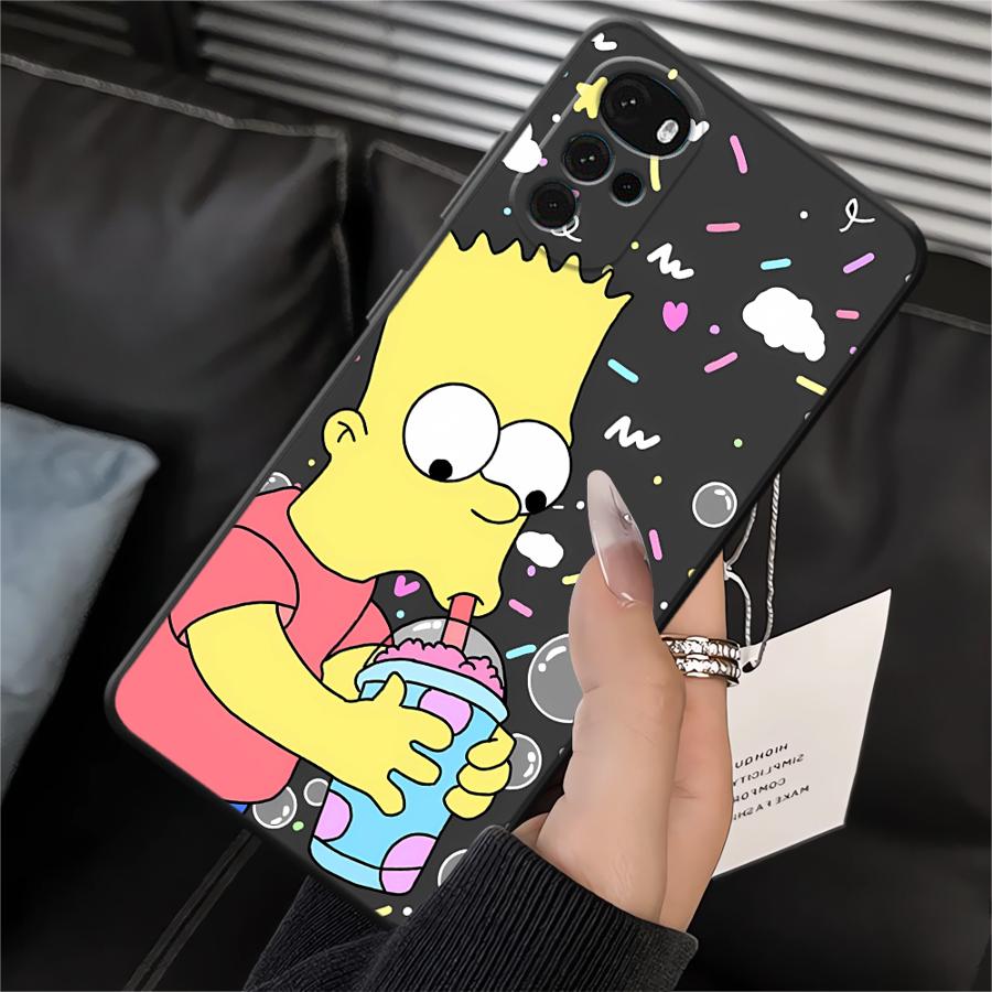 Мультяшный чехол The S-simpsons для Motorola Moto G60s G50 G32 G52 G22 Edge40 G53 G30 G51 G73 Edge 20 Pro 30 Lite G71
