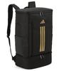 Rucksack Backpack for Large Capacity Junior High School High School Cram Club Inch PC B4 Box Black X Gold H33 X W54 X D21cm [Adidas] School, 38L,