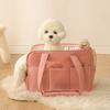 Korean New Large Capacity Cat Bag and Dog Bag Teddy Portable Pet Pure Cotton Small Dog Travel Bag