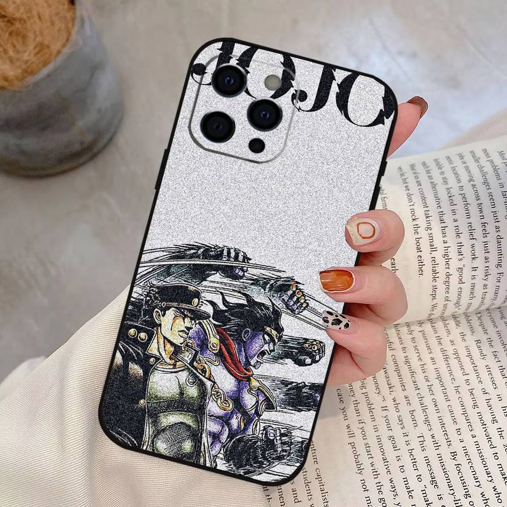 Чехол для телефона JoJo's Bizarre Adventure Силиконовый Мягкий Для IPhone 17 16 15 14 13 12 11 X XR Plus Pro Max Plus