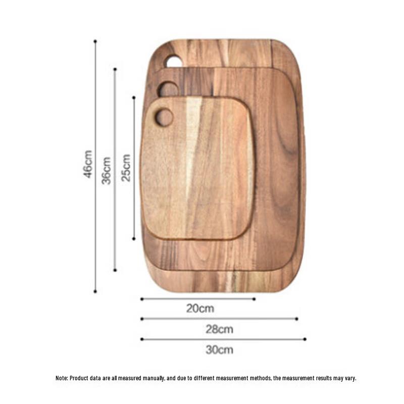Portable Solid Wood Chopping Board