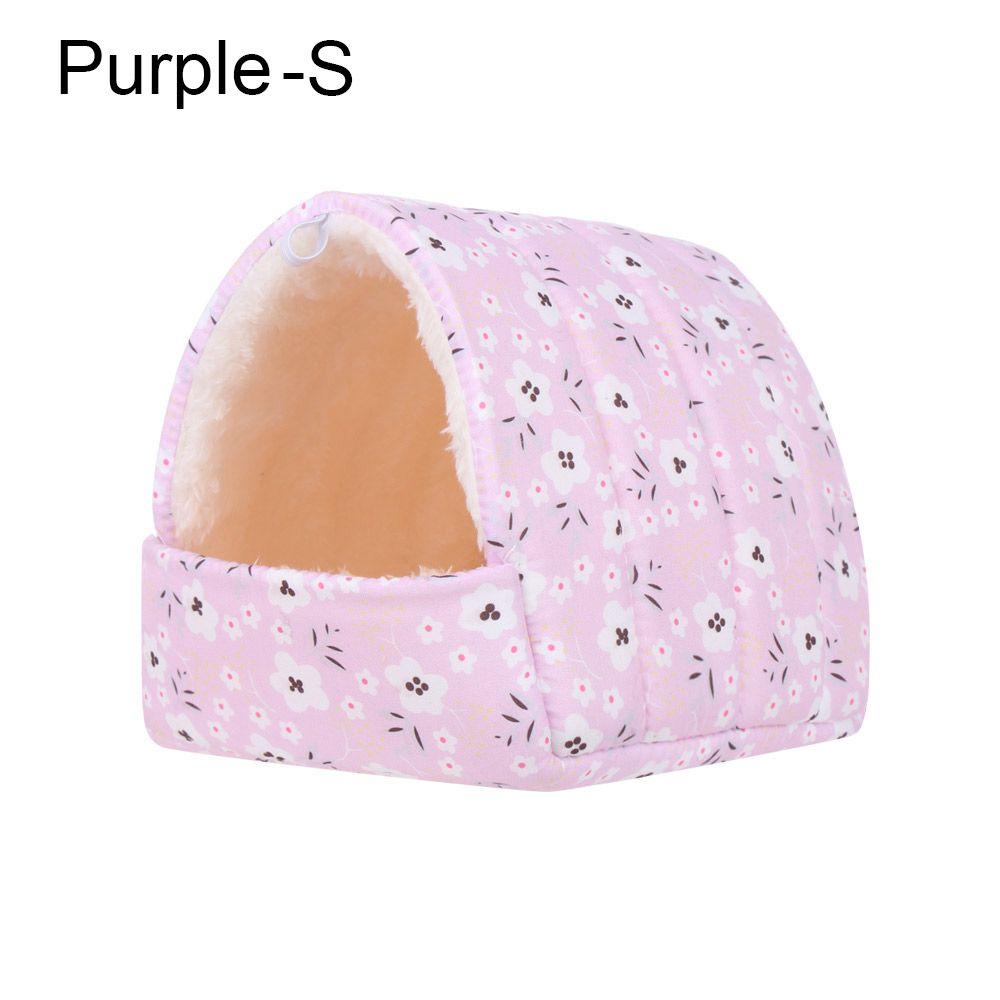 Зимний удобный кролик, белка, хомяк, дом, морская свинка, гнездо, спальная кровать для маленьких животных, теплый коврик