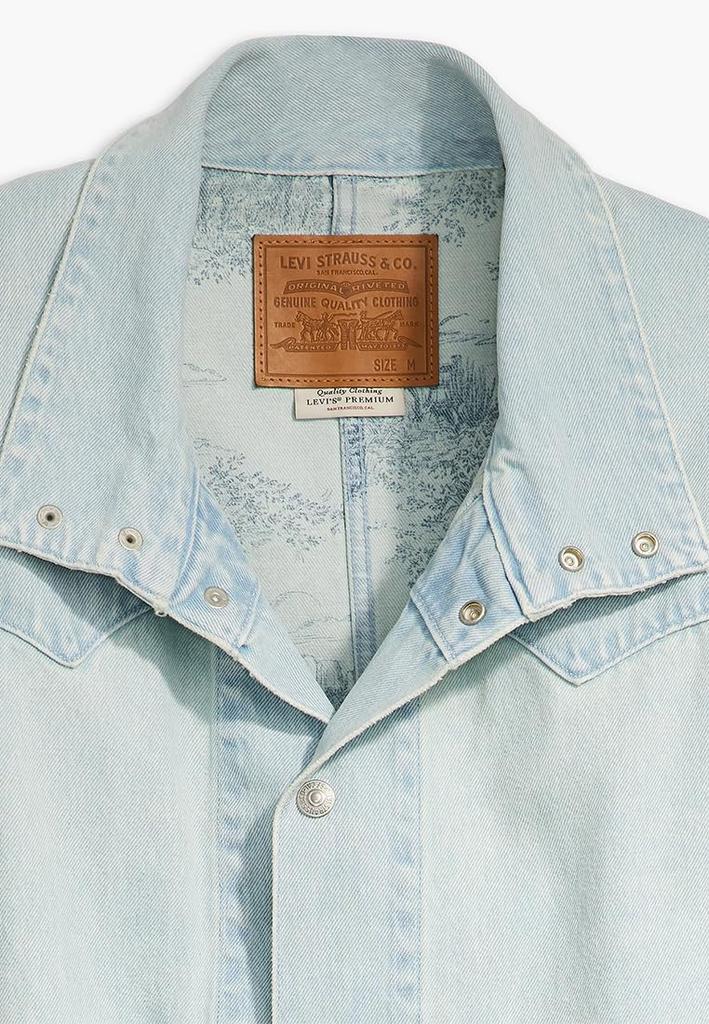 Levi's Джинсовая куртка в западном стиле Джинсовая куртка мужская A7136-0000 US M