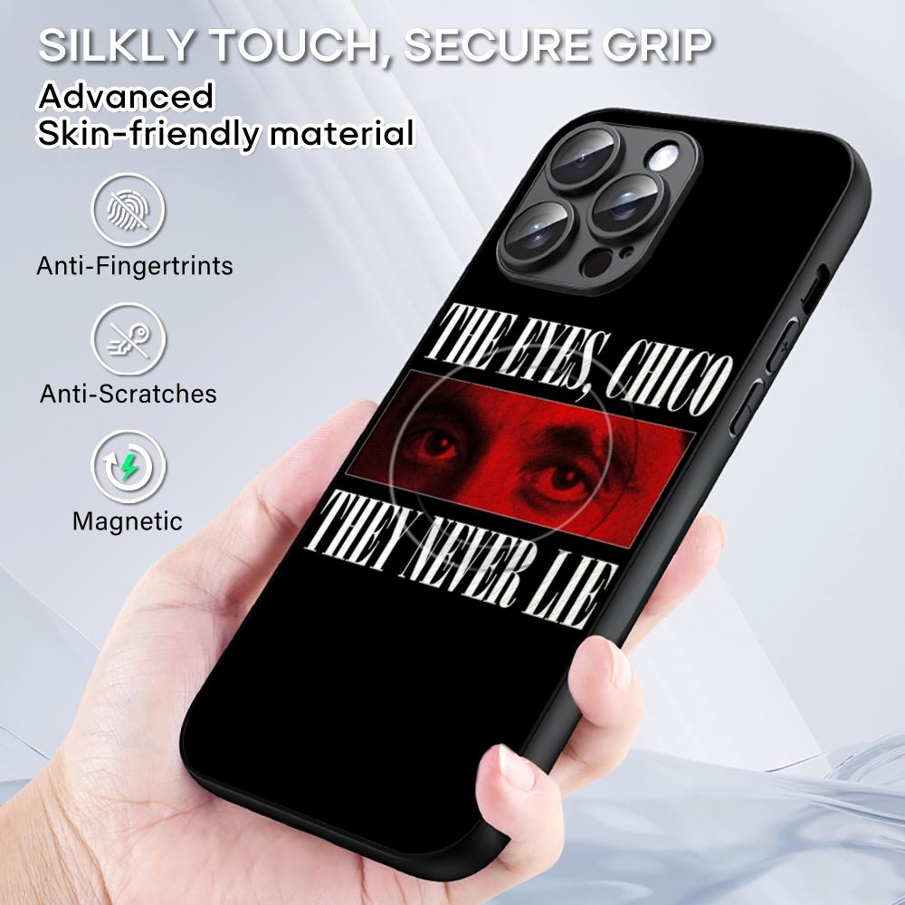Tonny montana scarface Classic poster Phone Case For iPhone 17 16 15 14 13 12 11 Plus Pro Max High-end Luxury Magsafe Sheepskin