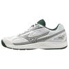 Comfortable Versatile Durable Professional Non-Slip Low-Top Tennis Shoes Unisex Sneaker White Green 61GA234036