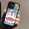Мультяшный чехол для телефона с Дораэмоном Для iPhone 17 16 E 15 14 13 12 11 Pro Max Plus Задняя крышка