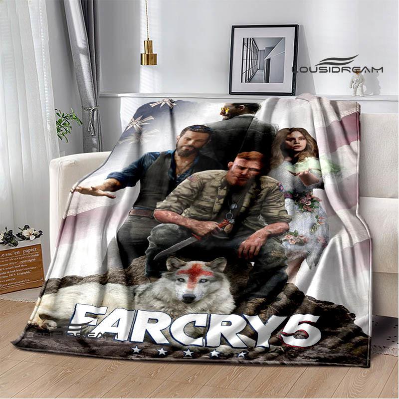 3D Игра Farcry Мультяшные напечатанные одеяла Фланелевое Теплое одеяло мягкое и удобное одеяло одеяла для пикника подарок на день рождения