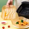 Кухонная фритюрница, бумажная бумага для запекания, маслопоглощающая бумага, аксессуары для фритюрницы, одноразовые