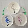 Unique Magic Sakura Cup Creative Cold/Hot Water Bowl Gift Kung Fu Tea Cup  for Home,Office,Bar