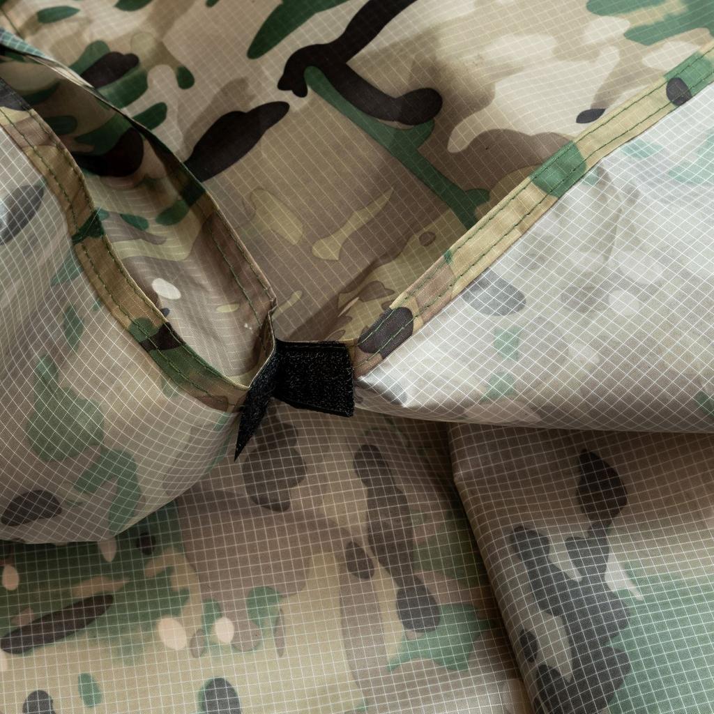 Mil-Com Mens Camo Poncho