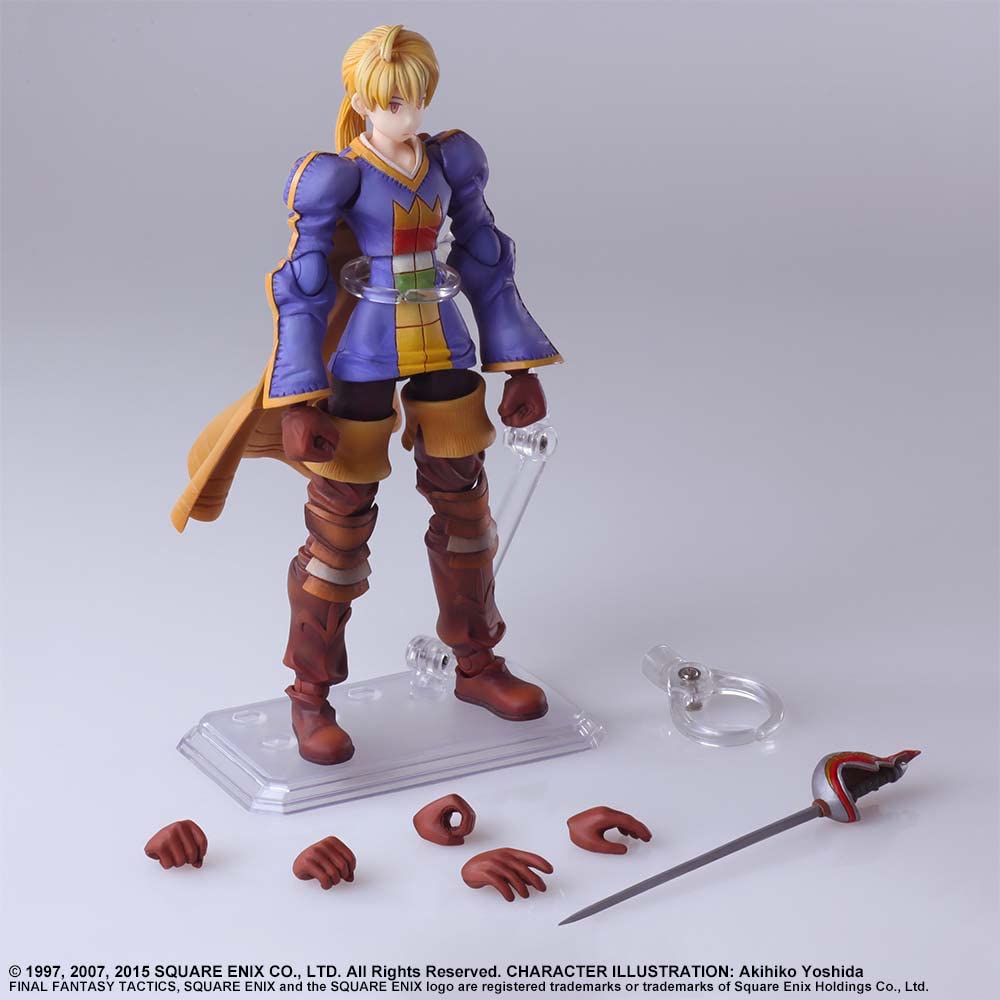 Final Fantasy Tactics Bring Arts Рамза Беульв подвижная фигурка из ПВХ