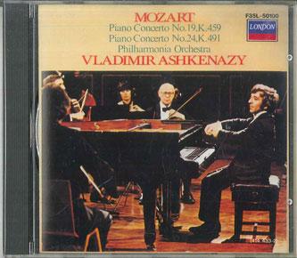 CD АШКЕНАЗИ - Моцарт: Концерт для фортепиано с оркестром №. 19/24 F35L50100 POLYDOR Япония Классика Б/у