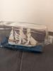 Miniture Interior SHIP BOTTLE F S from Japan Used