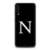 Initial Letter A Z Phone Case For Samsung Galaxy A56 A36 A26 A34 A17 A16 A06 A14 A12 A54 A72 A24 A22 A20e A52 A50 A40 A32 Cover