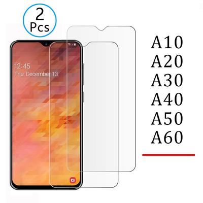 2 шт. закаленное стекло для samsung a10 a20 a30 a40 a50 a60 a70 защитная пленка для экрана a 10 20 30 40 50 60 70