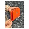 Orange Wallet Multi Compartment Wallet