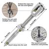 52 Inch Stainless Steel Garden Climbing Wire Rope Heavy Duty Corrosion Resistant Outdoor Support