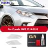 Для Toyota Corolla E210 2019 2020 NMS 2014-2018 HD автомобильная защитная пленка для фар прозрачная дымчатая черная наклейка TPU аксессуары