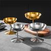 304 Stainless Steel Martini Cups Cocktail Glass Ice Cream Dessert Goblet Drink Champagne Metal Wine Cup Restaurant Bar Utensils
