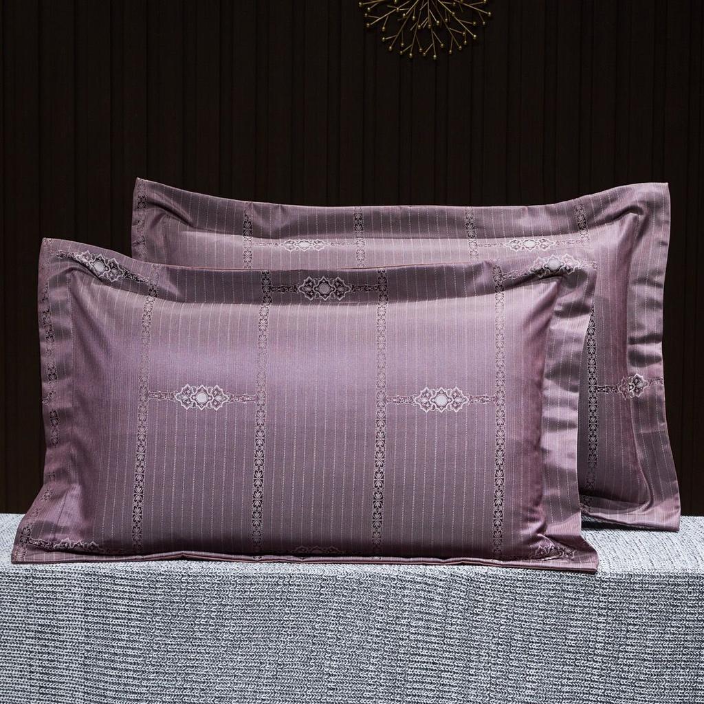 1 пара наволочек-конвертов из атласного жаккарда Tribute, наволочки для взрослых размером 48*74 см, наволочки для комфорта на весну/лето, наволочки без вставок