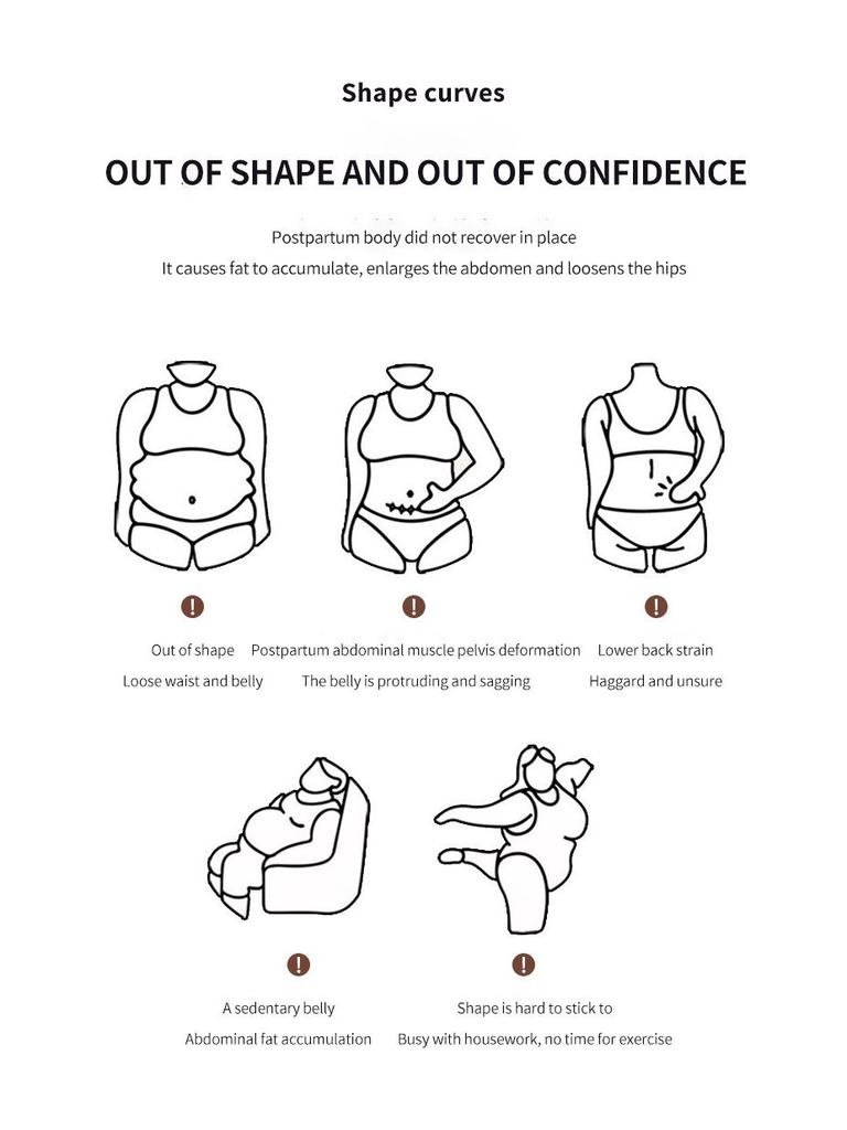 Women's Cross-Border Body Shaping One-Piece: Abdomen-Tightening, Open Crotch, Hip-Lifting, Sling Corset Briefs