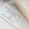 Серьги-гвоздики из стерлингового серебра 999 пробы с милым котиком, подвесные, для женщин