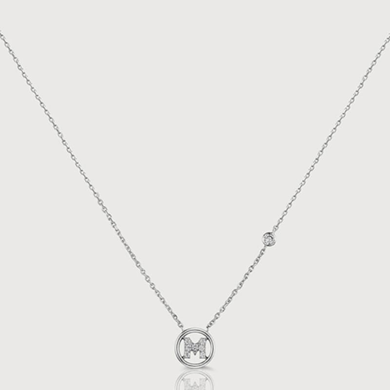 METROCITY JEWELRY Tuberare Silver Necklace A201SN9101WPA