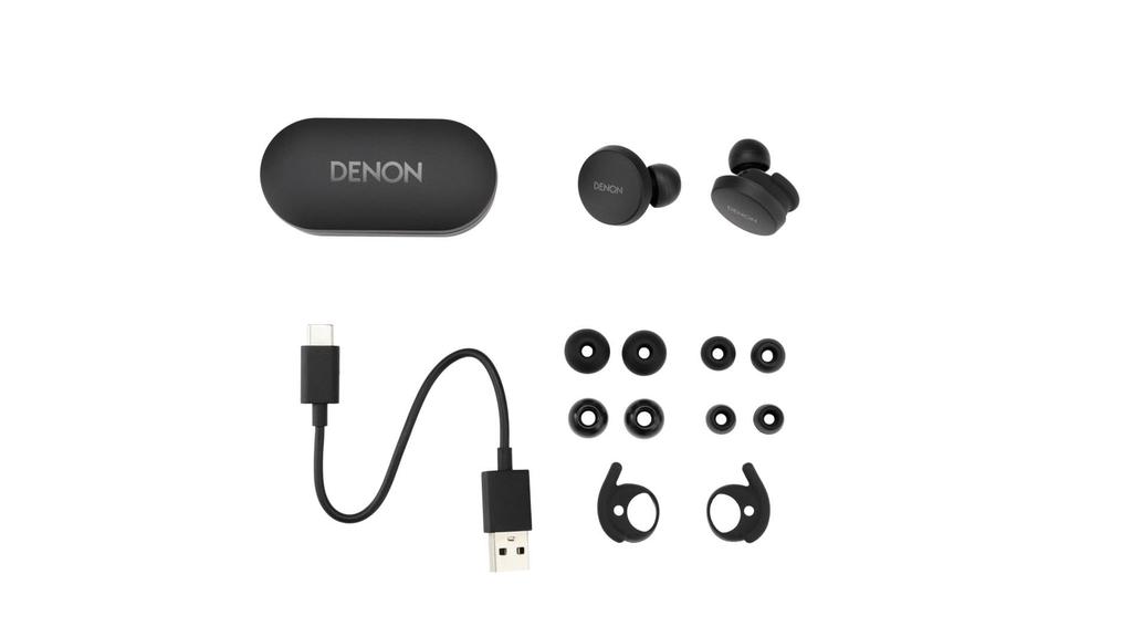 Беспроводные наушники Denon с Bluetooth, Персонализация, IPX4, Водонепроницаемость, Микрофон, AHC10PLBKEM, AH-C10PL, PerL, Функция, aptX, Сопротивление, QuickSwitch,