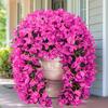 2 шт. Подвесная искусственная бугенвиллия великолепная Устойчивая к УФ-лучам Реалистичный искусственный цветок Свадебная вечеринка В помещении