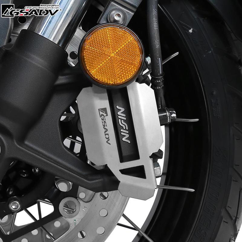 Защита переднего и заднего бампера и сетка радиатора GSADV для моделей Honda XADV750 2022 года - Нержавеющая сталь 304