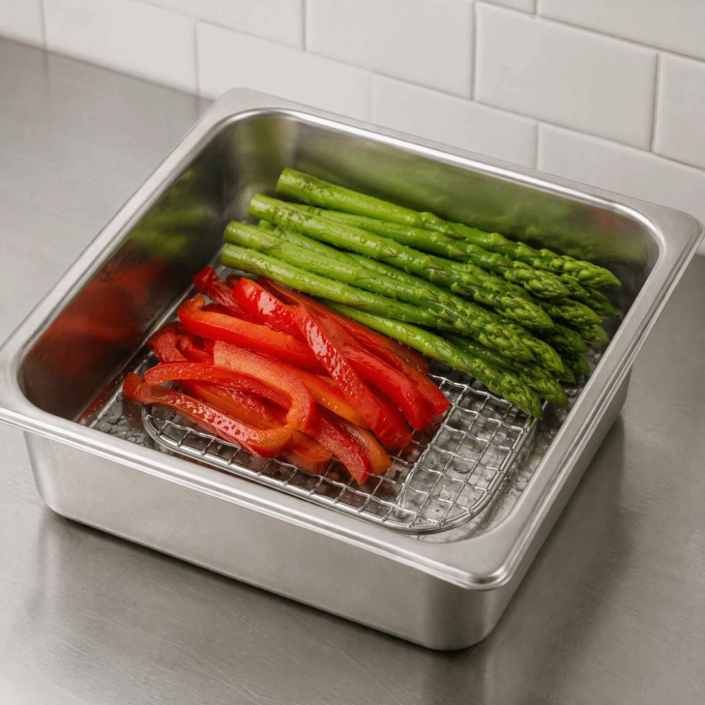 Stainless Steel Baking Cooling Rack Elevated Feet Roasting Rack New Grilling Rack Cake Bread