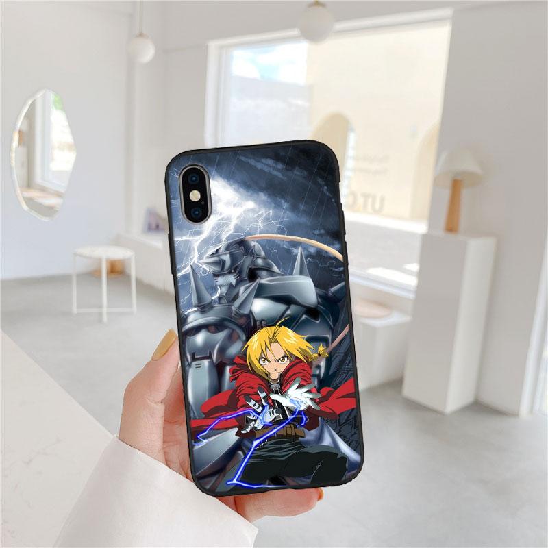 IX12 F-Fullmetal Alchemist Роскошный чехол для OPPO A3 Pro A40 A60 A80 A15 A15S A16 A16S A12 A16K A17 A17K A53 A53S A54 A54S A58