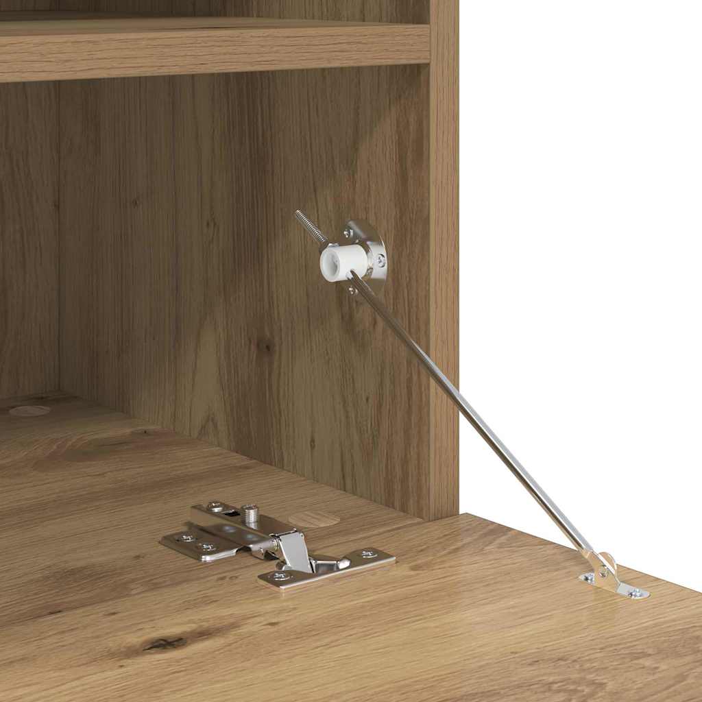 TV Wall Cabinet Artisan Oak 80 x 30 x 40 cm Particleboard