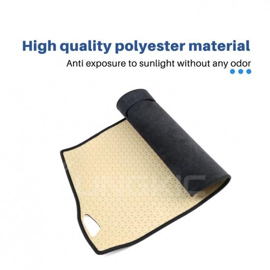 For Dacia Duster 3 2024 2025 2026 Car Dashboard Cover Flannel Mat Avoid Light Pad Dacia Duster 2024 Accessories