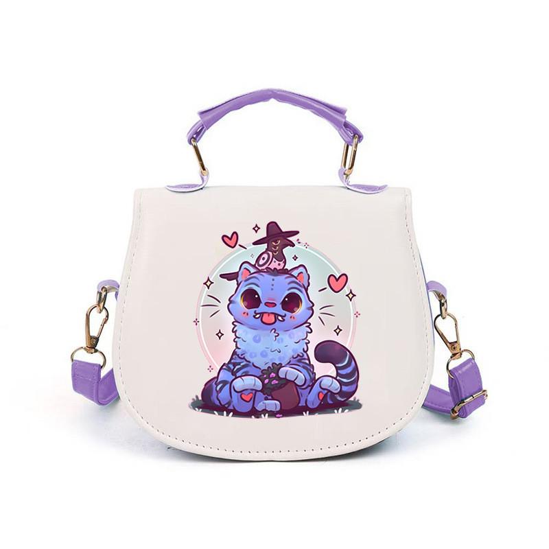 Girls Kpop Hunters Derpy Rumi Zoey Mira Printed Student Kids Casual Shoulder Crossbody Bags